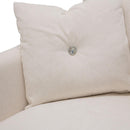 Michael Amini Glimmering Heights Stationary Fabric Chair 9011835-CLOUD-002 IMAGE 4