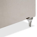 Michael Amini Glimmering Heights Stationary Fabric Chair 9011835-CLOUD-002 IMAGE 6