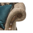 Michael Amini Grand Masterpiece Stationary Fabric Sofa 9050816-ANGLD-402 IMAGE 4