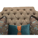 Michael Amini Grand Masterpiece Stationary Fabric Sofa 9050816-ANGLD-402 IMAGE 7