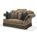 Michael Amini Grand Masterpiece Stationary Fabric Loveseat 9050825-ANGLD-402 IMAGE 1