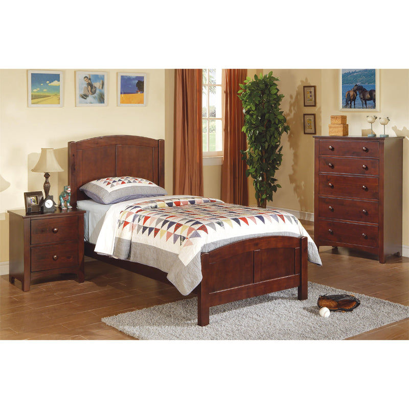 Poundex 2-Drawer Nightstand F4234 IMAGE 2