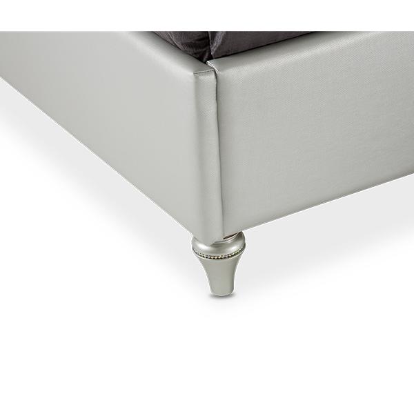 Michael Amini Melrose Plaza King Upholstered Panel Bed 9019000EK-118 IMAGE 3