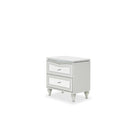 Michael Amini Melrose Plaza 2-Drawer Nightstand 9019040-118 IMAGE 1
