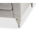 Michael Amini Melrose Plaza Stationary Fabric Sofa 9019815-DVGRY-118 IMAGE 3