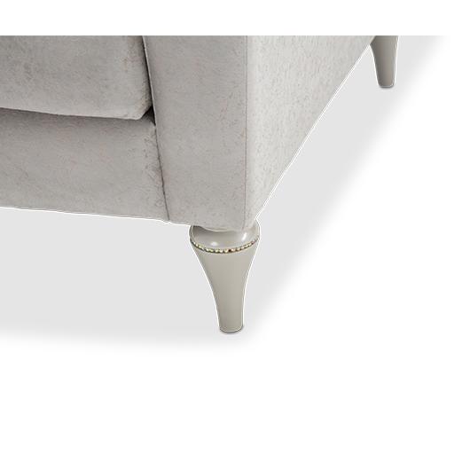 Michael Amini Melrose Plaza Stationary Fabric Sofa 9019815-DVGRY-118 IMAGE 3