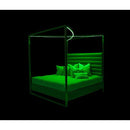 Michael Amini Metro Lights Queen Canopy Bed 9010000QN-809 IMAGE 9