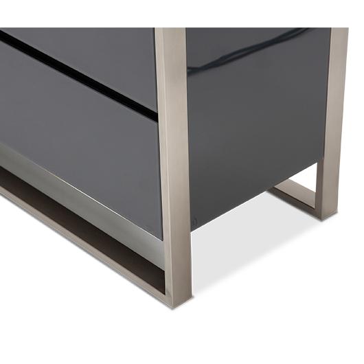 Michael Amini Metro Lights 6-Drawer Dresser 9010050-809 IMAGE 2