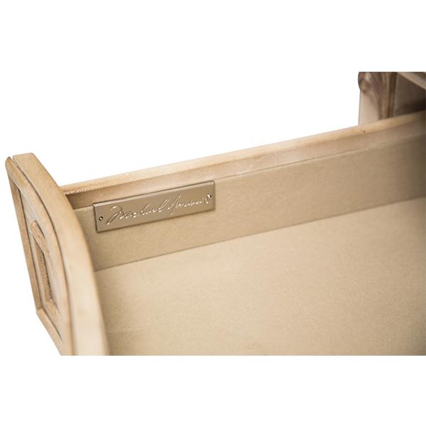 Michael Amini Platine de Royale TV Stand with Cable Management 09098-201 IMAGE 4