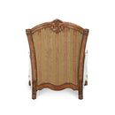 Michael Amini Tuscano Stationary Leather/Fabric Chair 34934-OLIVE-26 IMAGE 2