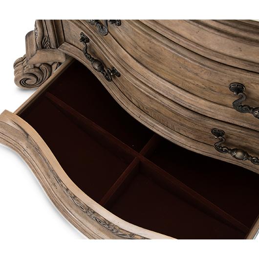 Michael Amini Villa Di Como Heritage 3-Drawer Chest 9053042-207 IMAGE 3