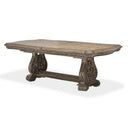 Michael Amini Villa Di Como Heritage Dining Table with Trestle Base 9053002-207 IMAGE 2
