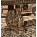 Michael Amini Villa Di Como Heritage Dining Table with Trestle Base 9053002-207 IMAGE 6