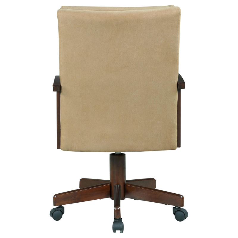 Coaster Furniture Marietta 100172 Upholstered Swivel Dining and Game Chair - Tobacco IMAGE 6