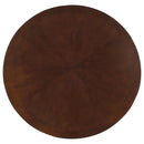 Coaster Furniture Marietta 100171 Round Dining and Billiard Poker Game Table - Tobacco IMAGE 10