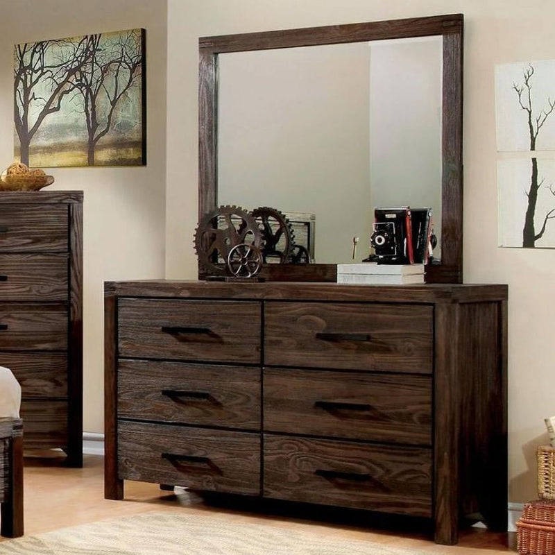 Furniture of America Rexburg 6-Drawer Dresser CM7382D IMAGE 3