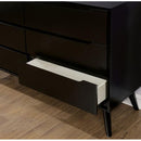 Furniture of America Lennart II 6-Drawer Dresser CM7386BK-D IMAGE 4
