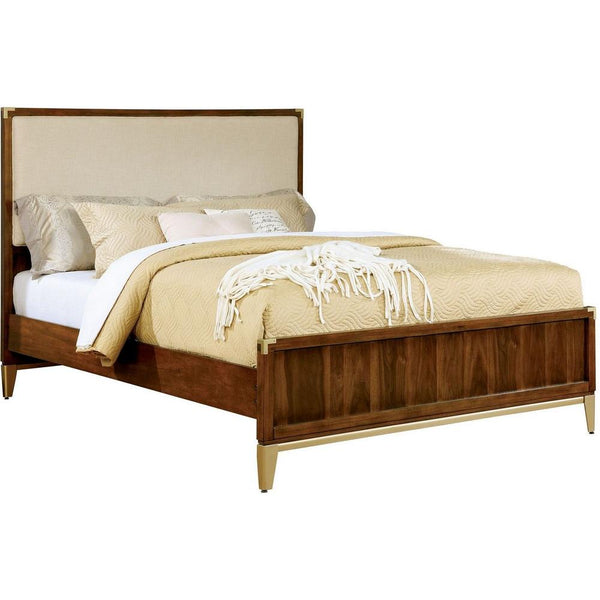 Furniture of America Tychus California King Upholstered Panel Bed CM7559F-CK-BED IMAGE 1