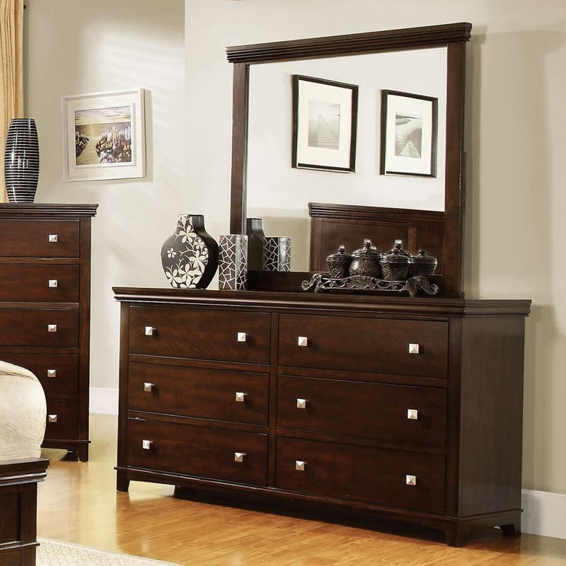 Furniture of America Pebble 6-Drawer Dresser CM7113CH-D IMAGE 2
