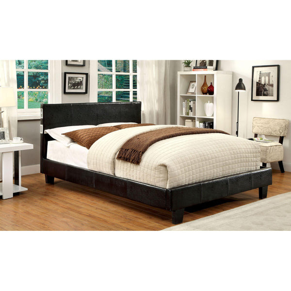 Furniture of America Evans California King Upholstered Panel Bed CM7099EX-CK-BED IMAGE 1