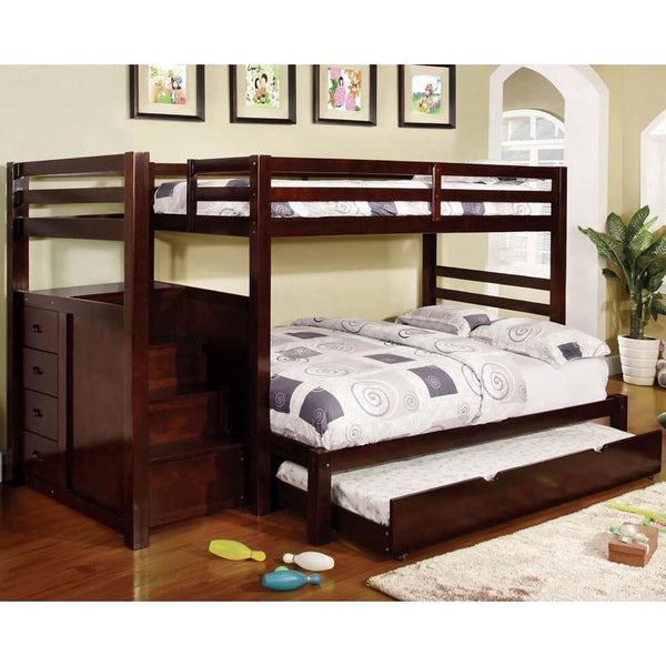 Furniture of America Kids Beds Bunk Bed CM-BK966F-BED IMAGE 1