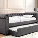 Furniture of America Leanna CM1027GY-F Full Daybed IMAGE 1