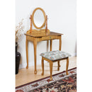 Acme Furniture Queen Anne 1-Drawer Vanity Set 02337OAK IMAGE 1