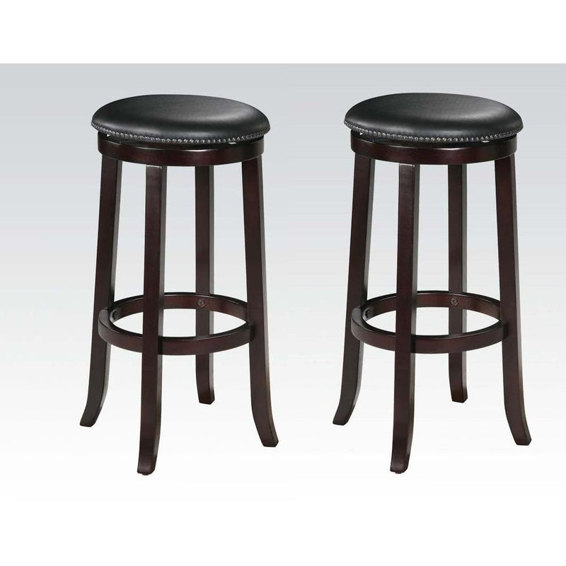 Acme Furniture Chelsea Pub Height Stool 04733 IMAGE 2