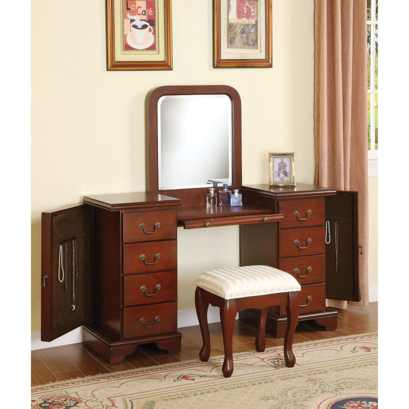 Acme Furniture Louis Philippe Vanity Mirror 06566 IMAGE 1