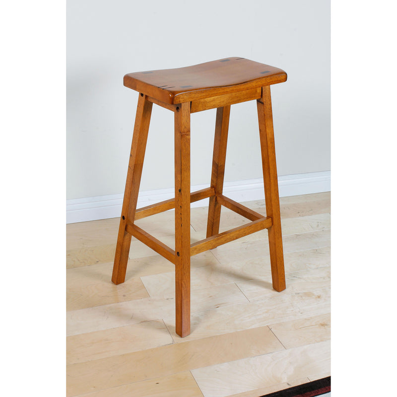 Acme Furniture Gaucho Pub Height Stool 07307 IMAGE 2
