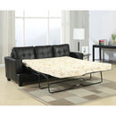 Acme Furniture Platinum Bonded Leather Queen Sleeper 15061 IMAGE 1