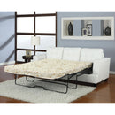 Acme Furniture Platinum Bonded Leather Queen Sleeper 15062 IMAGE 1