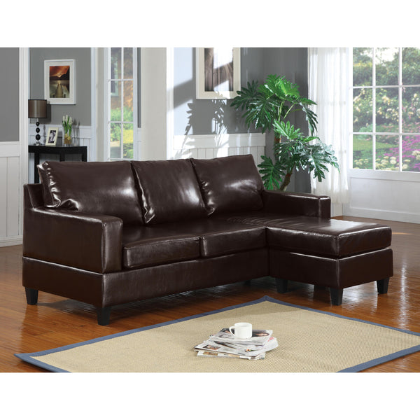 Acme Furniture Robyn Stationary Polyurethane 2 pc Sectional 15913 IMAGE 1