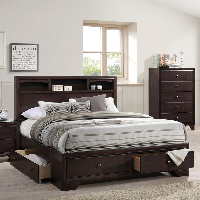Acme Furniture Madison II King Bed with Storage 19557EK IMAGE 1