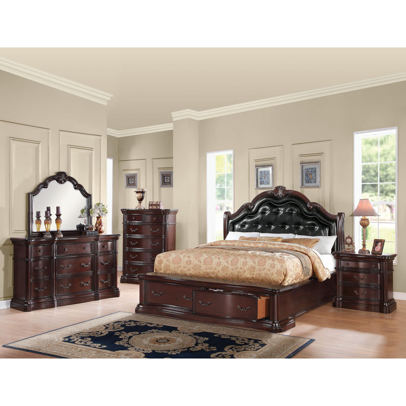 Acme Furniture Veradisia California King Upholstered Bed with Storage 20622CK IMAGE 3