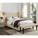 Acme Furniture Faye King Upholstered Bed 20647AEK IMAGE 2