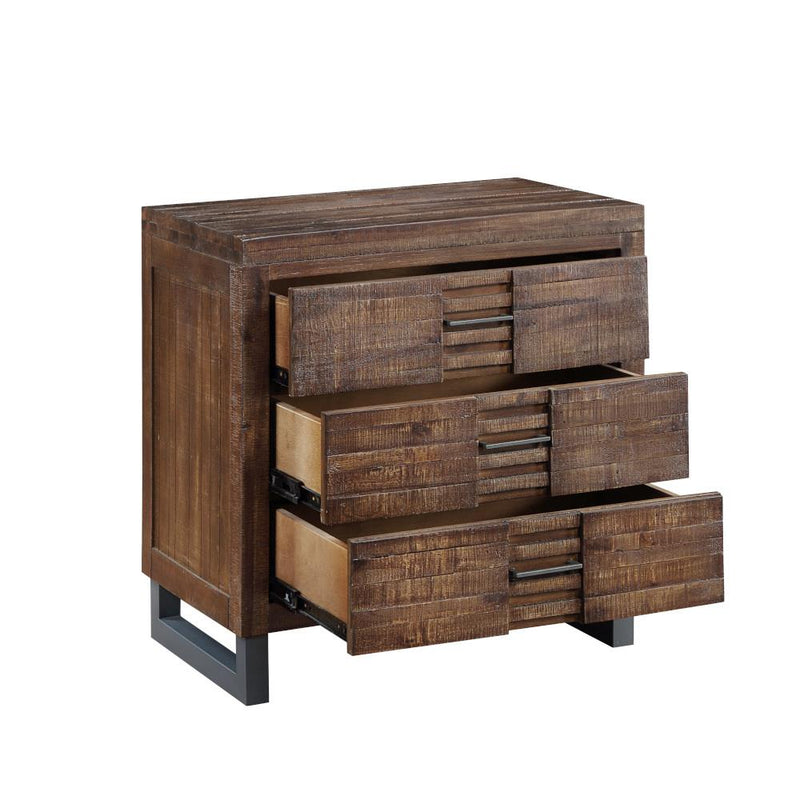 Acme Furniture Andria 3-Drawer Nightstand 21293 IMAGE 4