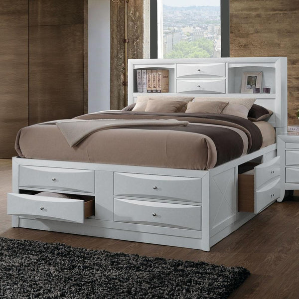Acme Furniture Ireland King Platform Bed with Storage 21696EK IMAGE 1