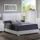 Acme Furniture Lorimar Queen Upholstered Platform Bed 22640AQ IMAGE 1