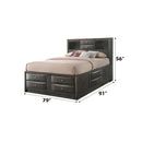 Acme Furniture Ireland 22696EK EK Bed with Storage IMAGE 11