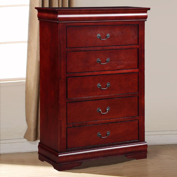 Acme Furniture Louis Philippe 5-Drawer Chest 23756 IMAGE 1