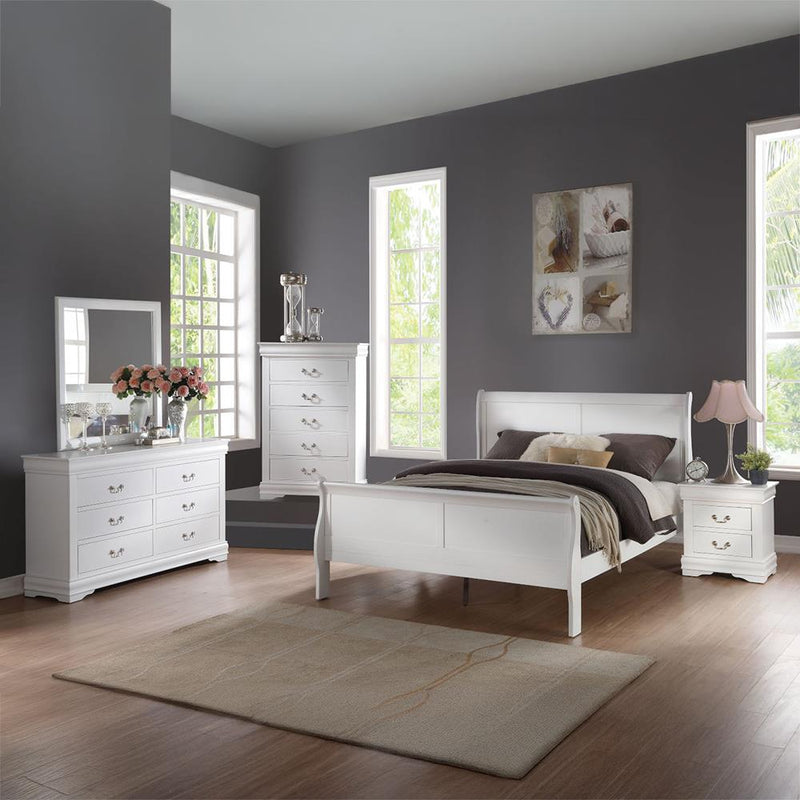 Acme Furniture Louis Philippe 23827EK EK Bed IMAGE 5