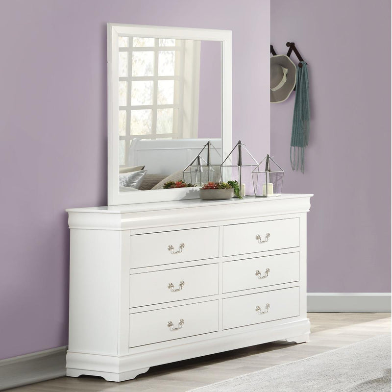 Acme Furniture Louis Philippe Dresser Mirror 23834 IMAGE 3