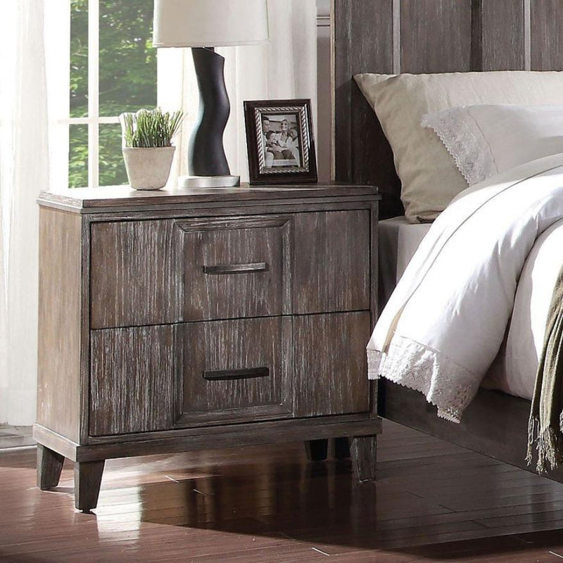 Acme Furniture Bayonne 2-Drawer Nightstand 23897 IMAGE 2