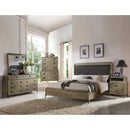 Acme Furniture Athouman California King Upholstered Panel Bed 23908CK/EK-HB/23909CK/EK-FB/23904CK-R IMAGE 3