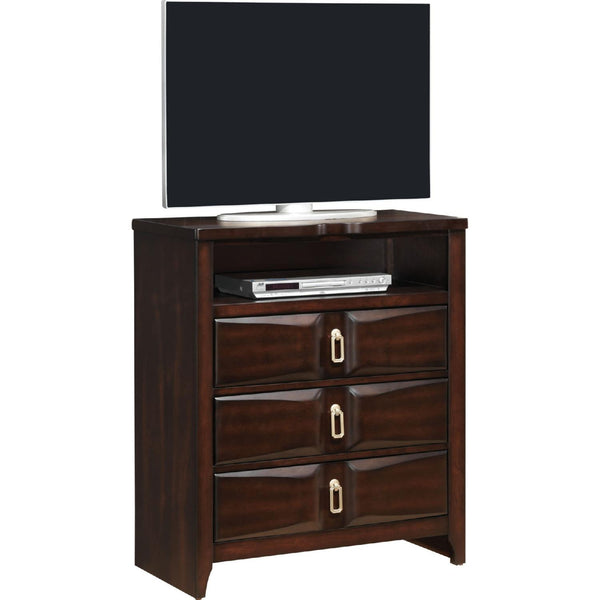 Acme Furniture Lancaster 3-Drawer Media Chest 24577 IMAGE 1