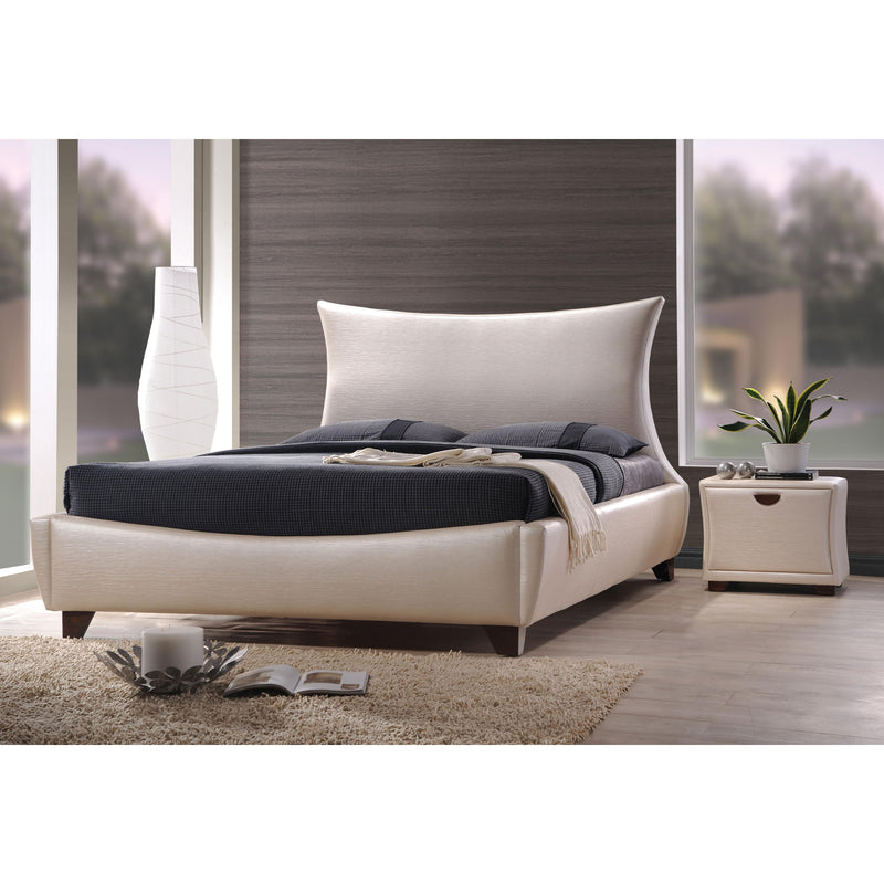 Acme Furniture Galton King Upholstered Platform Bed 24757EK IMAGE 1