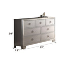 Acme Furniture Voeville 7-Drawer Dresser 24845 IMAGE 3
