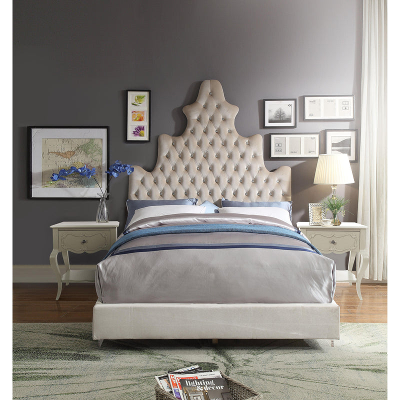 Acme Furniture Honesty King Upholstered Platform Bed 25027EK IMAGE 3