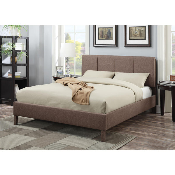 Acme Furniture Rosanna King Upholstered Platform Bed 25077EK IMAGE 1